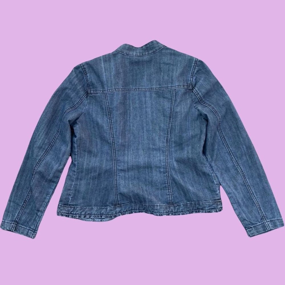 TWEE RUFFLE DENIM JACKET - Picture 3 of 4